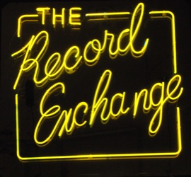 The Record Exchange is located at<br /><br />5320 Hampton Ave in St. Louis, Missouri<br /><br />Store hours are Monday-Saturday 10am to 9pm<br /><br />Sunday hours are 12noon to 6pm